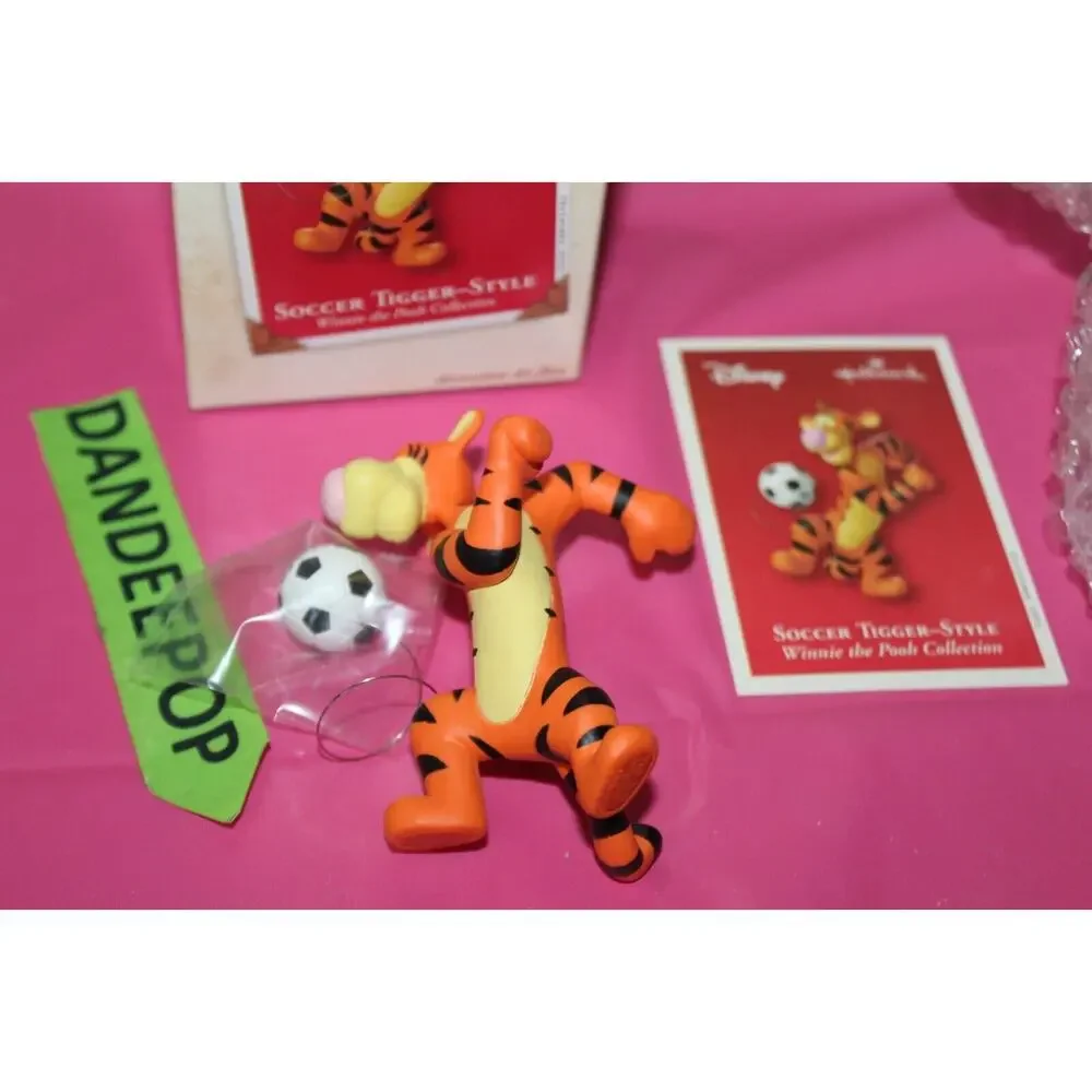 Hallmark Keepsake Soccer Tigger Style Winnie The Pooh Dated 2003 Ornament